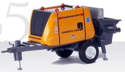 putzmeister concrete pump diecast model