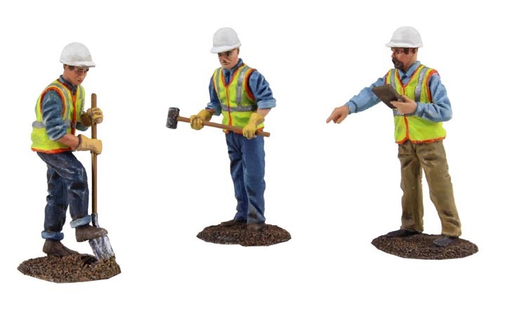 miniature construction figures